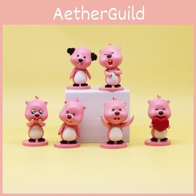 Милый набор выражений Лупи ПВХ игрушка 6 красочных вариантов Обратитесь в службу поддержки для получения коробок-сюрпризов