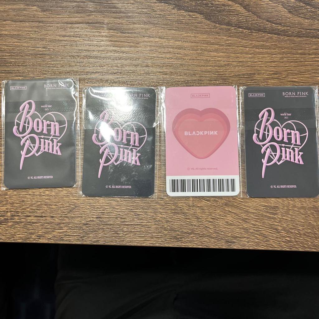 [Б/У] Карта BLACK PINK Корея