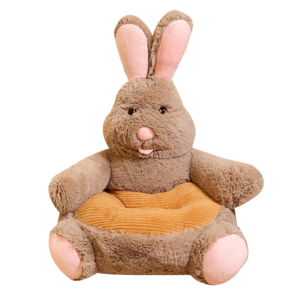 Милый мультяшный кролик медведь панда единорог утка детский диван кресло плюшевые игрушки мягкая подушка для сиденья детское гнездо сон взрослая подушка