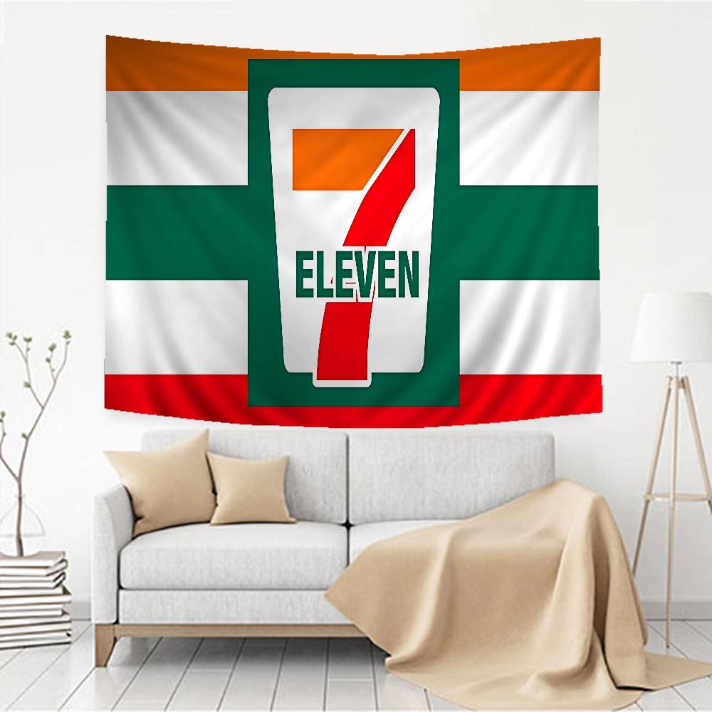 7-E-ELEVENS Мультяшный Гобелен Настенное Украшение Бытовое Домашний Декор