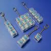 4/5 Keys Fidget Keychain Stress Relief Decompression Keychain Relaxing Pinch Toy  Kids