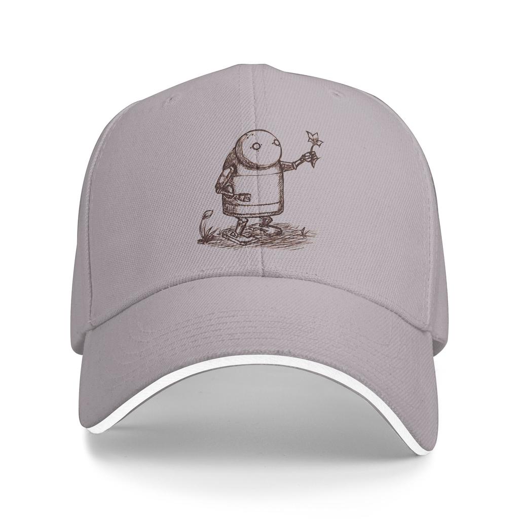 NieRAutomata Robot Baseball Cap  y2k Cool Women Men Hip Hop Hats Breathable Design Outdoor Sports Baseball Caps Gift Idea