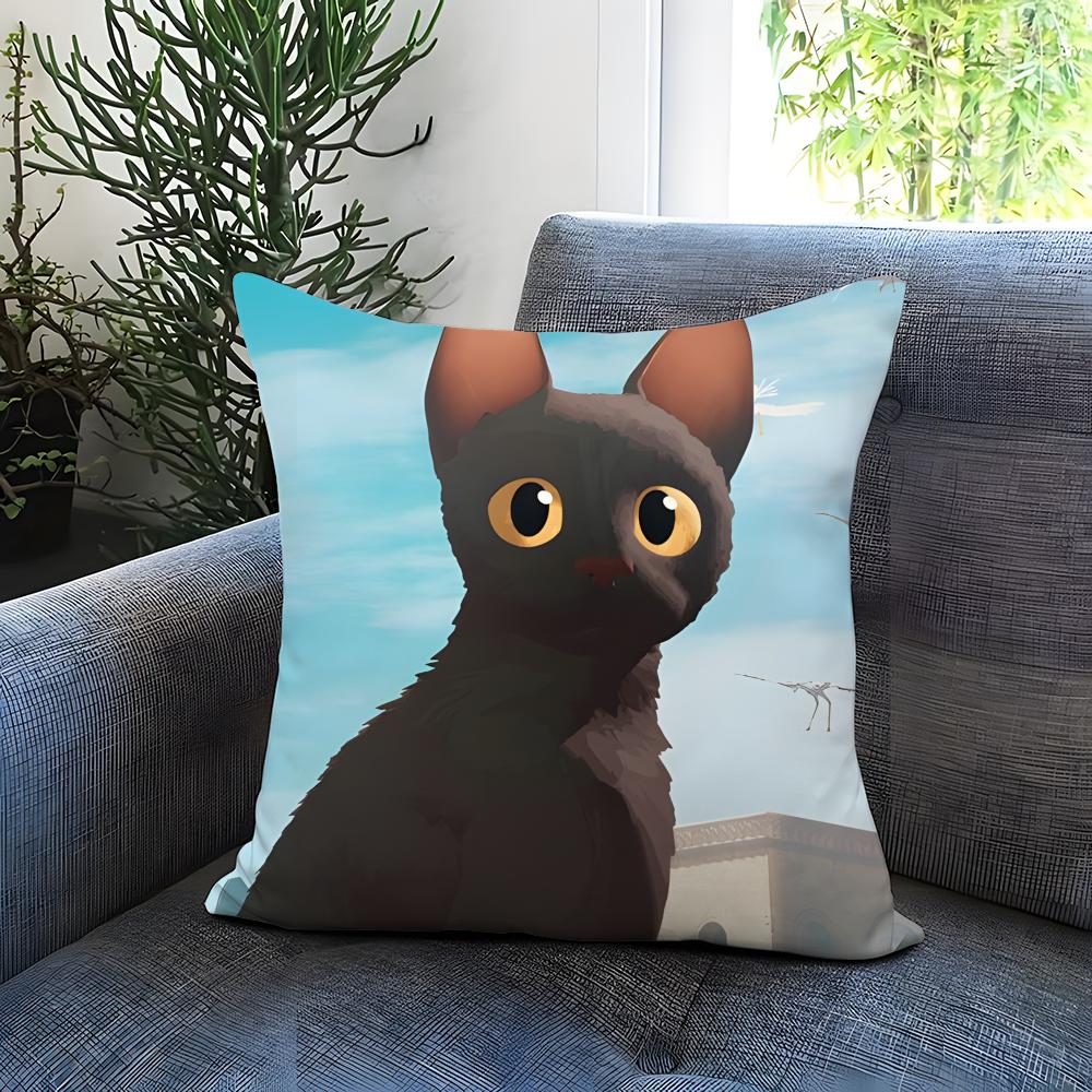 POPULAR F-FFflowwws Cushion Cover Comfortable Reversible Pillow Cover Ideal for Car Sofa Bedroom & Beyond