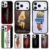 Защитный противоударный чехол для телефона с флагом Палестины для iPhone 17 Air 16e 15 11 12 14 13 Pro Max Чехол Coque
