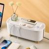 Light Luxury Cable Storage Box Office Desktop Power Cord Strip Socket Cable Box New Data Cable Plastic Storage Containers