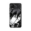Чехол DT48 Blue Exorcist для iPhone 16 15 Plus 14 13 12 11 Pro 8 7 6S 6 SE 5S X XR XS Max Realme C30 C33 C31 9I Huawei P30 черный мягкий чехол
