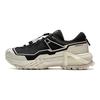 Li Ning CF Hiking Pro Модные Удобные Прочные Водонепроницаемые Дышащие Кроссовки для Хайкинга с Низким Верхом Унисекс Кроссовки для Хайкинга Черно-Белые AHTU017-10