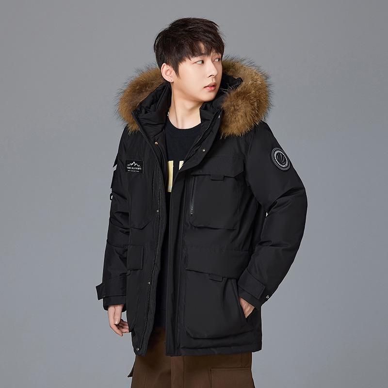 Унисекс Парка Зима 2025: Модная, Плотная, Теплая Рабочая Лыжная Куртка для Пар