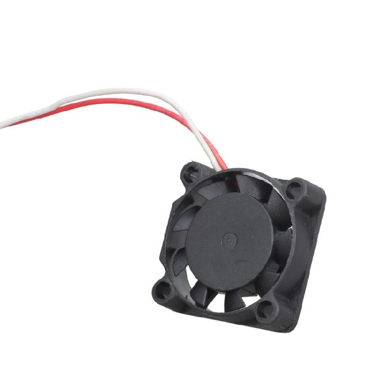 10200RPM Computer Cooling Fan Oil Bearing Structure 25mm Two Fans For Electronics Thermal Management Solution