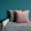 Nordic Minimalist Velvet Flange Sofa Cushion Cover