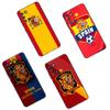 Spain National Flags Phone Case For Samsung Galaxy A01 A03 Core A04 E A02 A05 A10 A20 A21 A30 A50 S A6 A8 + A7 2018 Black Cover