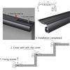 0.5M/1M LED Step Lamp Aluminum Profile Anti-Slip Stair Treads Backlight Hard Bar Strip Lights Linear Home Decoration Lighting