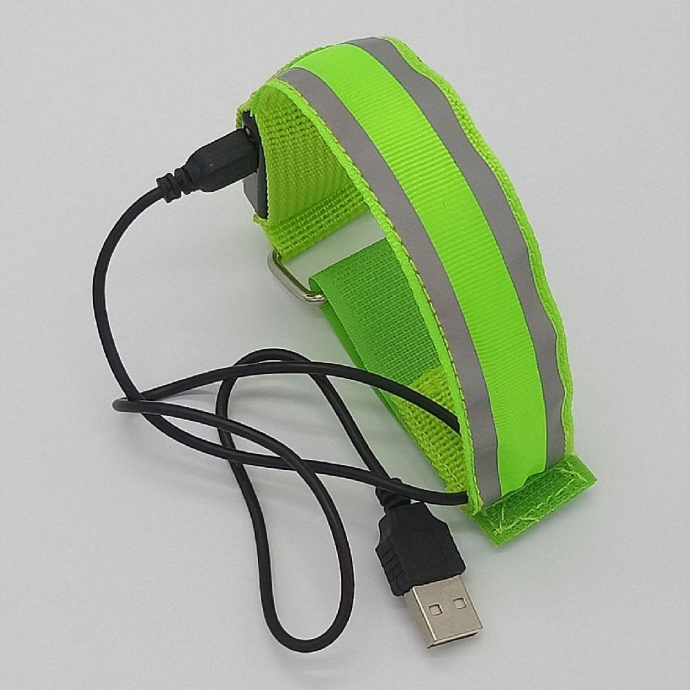 Waterproof LED Light Armband Safety Night Reflective Armband Luminous Arm Band Night Running