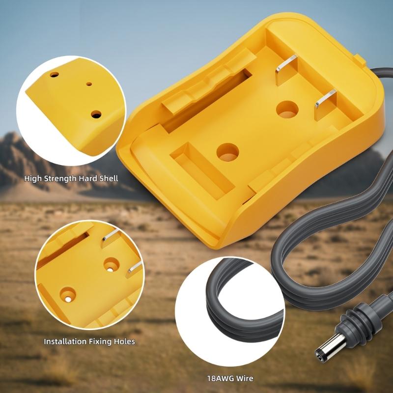 Портативное решение питания для мини-антенн с использованием аккумулятора 18 В/20 В для домашних проектов и полевых работ