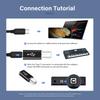 Подходит для адаптера type-c на квадратный USB, электрического пианино, электронного принтера, адаптера TYPE-C female head на MIDI head drum