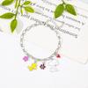 Snoopy Hand Chain Cartoon Jewelry With Zinc Alloy Pendant For Gift Sale Events