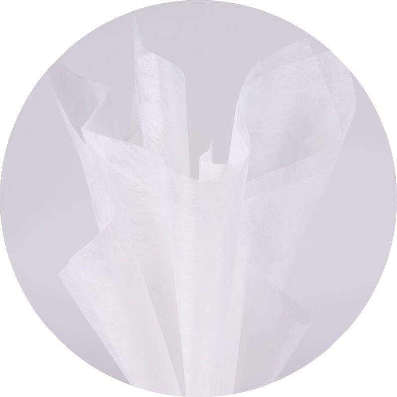 Custom Waterproof Bouquet Paper - Solid Color Cotton Flower Wrap Material
