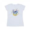 Womens/Ladies Lilo & Stitch Cracking Egg Cotton T-Shirt