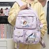 2025 New Schoolbag Female College Student Cute Large Capacity Computer Backpack Junior High School Student Travel Bag High School Backpack