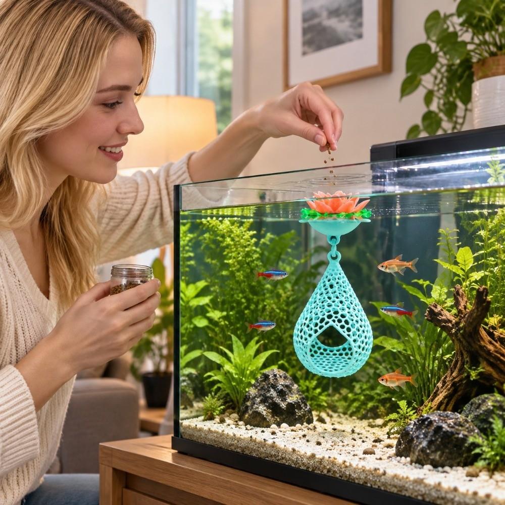 Floating Fish Hideout Shelter Hollowed-out Fish Breeding Cave Home Decor