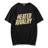 Хлопковая футболка унисекс с логотипом Heated Rivalry, уличный стиль, короткий рукав, свободный крой, мужская футболка с графическим принтом для ТВ, комфортная мужская одежда