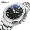 NEW CHENXI Top Casual Brand Men's Watches Waterproof Calendar Luminous Retro Square Nautilus Stainless Steel Men's Watch