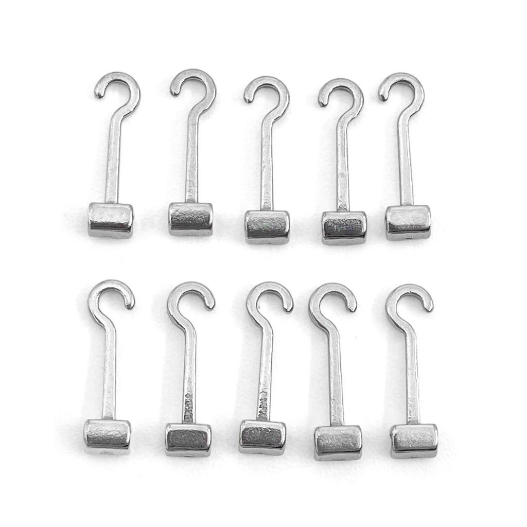 Стоматологические раздвижные обжимные крючки правый/левый стоматологический ортодонтический крючок стоматологический изогнутый обжимной крючок длина 8 мм