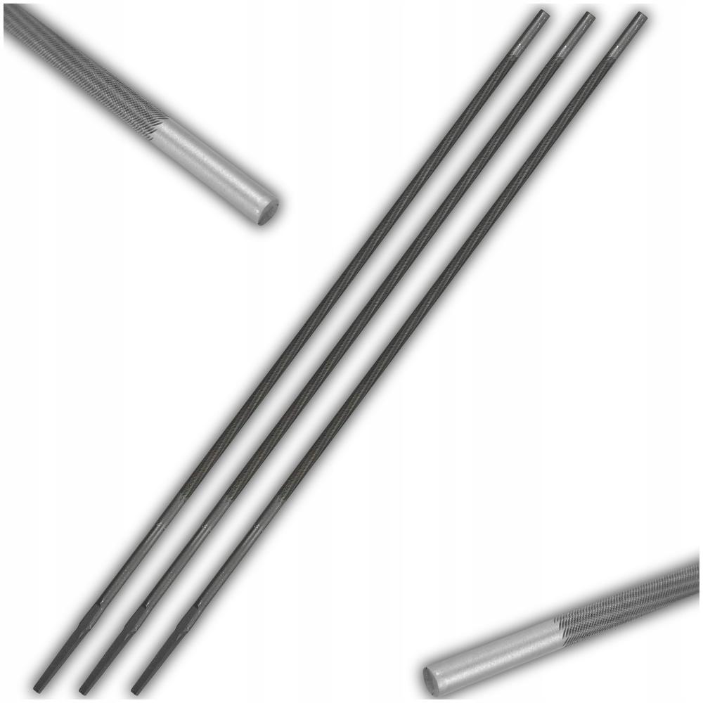3 Sztuki Pilnik Pilników Do Łańcucha Łańcuch Pilarki Piły Spalinowej 4.5Mm