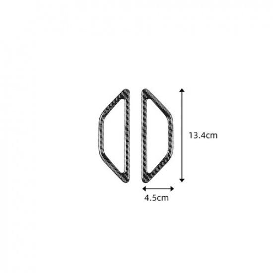 Carbon Fiber Front Side Air Vent Outlet Cover For Subaru BRZ Toyota 86 17-20