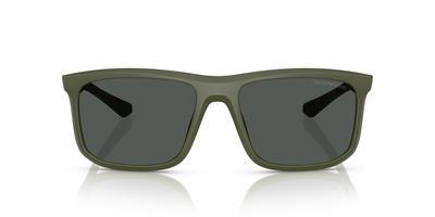 Солнцезащитные очки 0EA4234U МАТОВЫЙ ЗЕЛЕНЫЙ 57 [Emporio Armani]