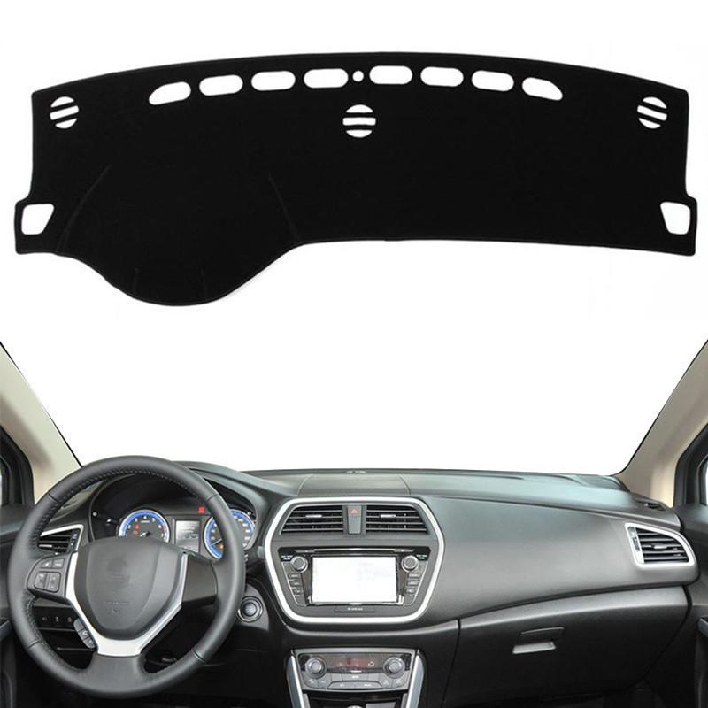 For Suzuki SX4 Crossover S-Cross 2014- 2024 Dashboard Cover Pad Mat Dashmat Sunshield Carpet Car Styling