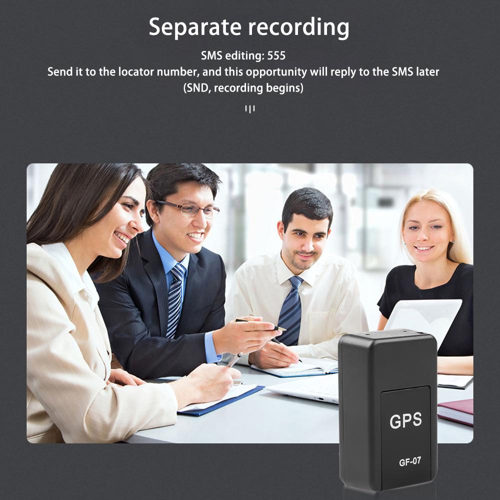GF-07 GPRS Трекер Магнитный Автомобильный Отслеживание в Реальном Времени 2G GSM Локатор Защиты от Потери Защита от Кражи Позиционер Сообщения SIM Поддержка TF Карты