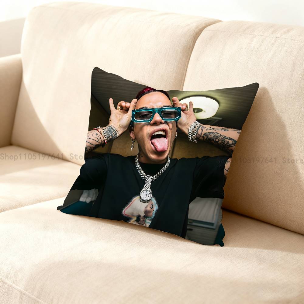 S-Sfera Ebbasta SFE Наволочка Чехол для Подушки Домашний Декор Подарок на День Рождения Наволочка