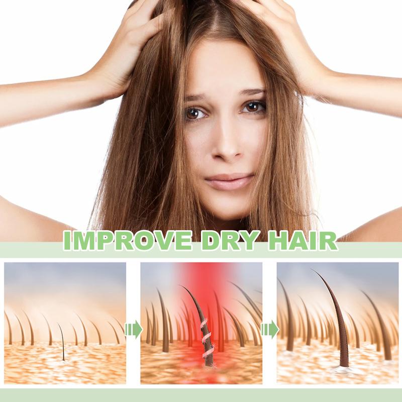 Hair Serum Keratin Complex Vitamin Capsule Oil Restore and Repair Damaged Hair Enriched with Natural Extract for Daily Use