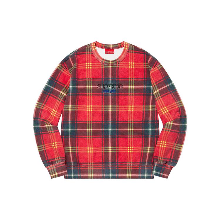 Supreme Plaid Crewneck SUP-SS21-669