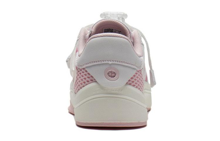 Li Ning YOUNG Yingchi Низкие детские кеды для скейтбординга Бело-розовые Подростковые YKCS040-2