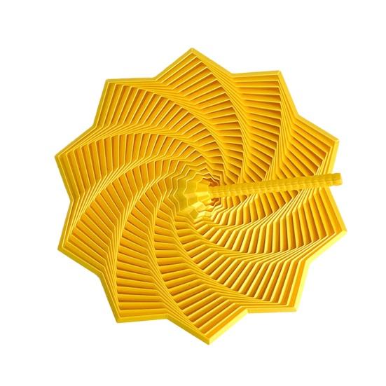 Расширенная сенсорная фиджет-звезда, напечатанная на 3D-принтере вращающаяся башня, фиджет-игрушка, гибкая спиральная звезда с ручкой для снятия стресса, аксессуар для офисного стола