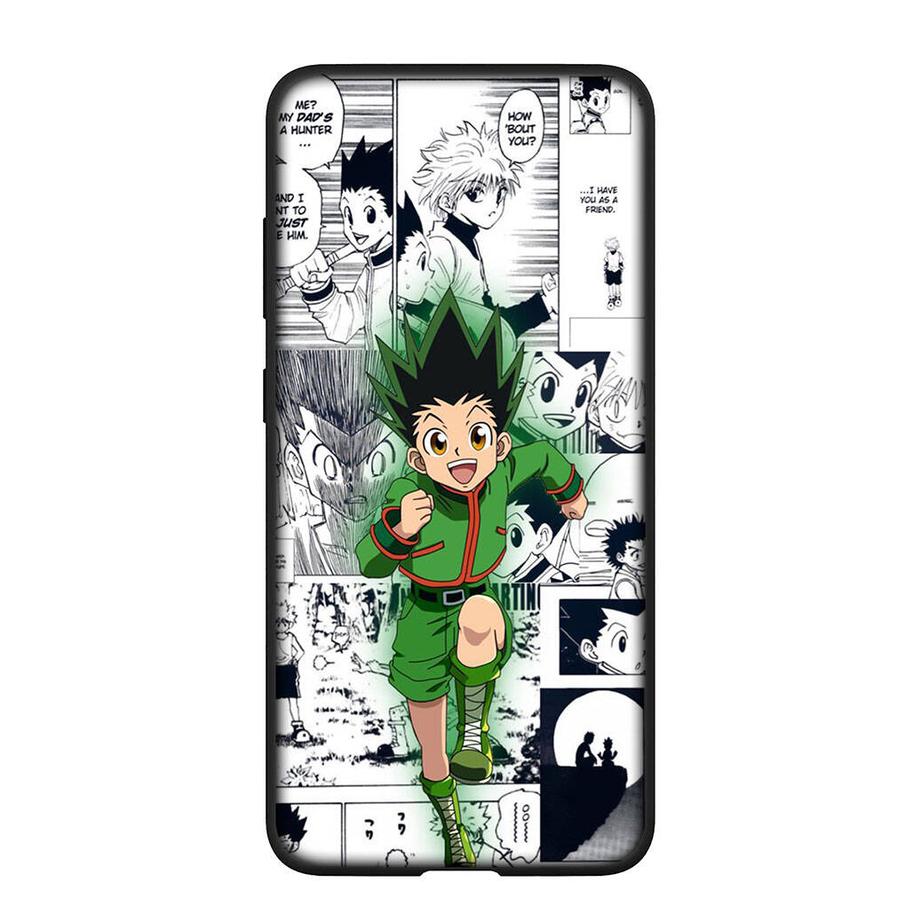 Чехол для Samsung Galaxy S25 S23 S22 S24 Ultra FE A05 A06 S9 A15 A16 A36 A37 A35 A54 A55 A56 A57 A25 A26 A53 Мультяшный Killua Hunter X Hunter Gon Freecss
