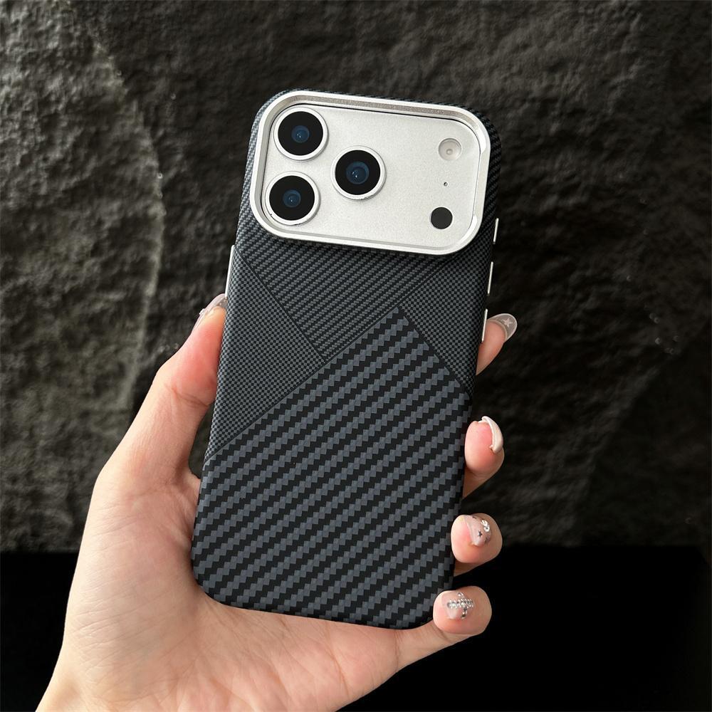 Керамический чехол с магнитом для iPhone 17 Pro Max - Дизайн «Закат и Восход Луны» - Креативный противоударный дизайн
