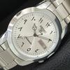 ЯПОНСКИЕ ВИНТАЖНЫЕ ОТРЕМОНТИРОВАННЫЕ МУЖСКИЕ АВТОМАТИЧЕСКИЕ ЧАСЫ SEIKO 5 С СЕРЕБРЯНЫМ ЦИФЕРБЛАТОМ a446014-1