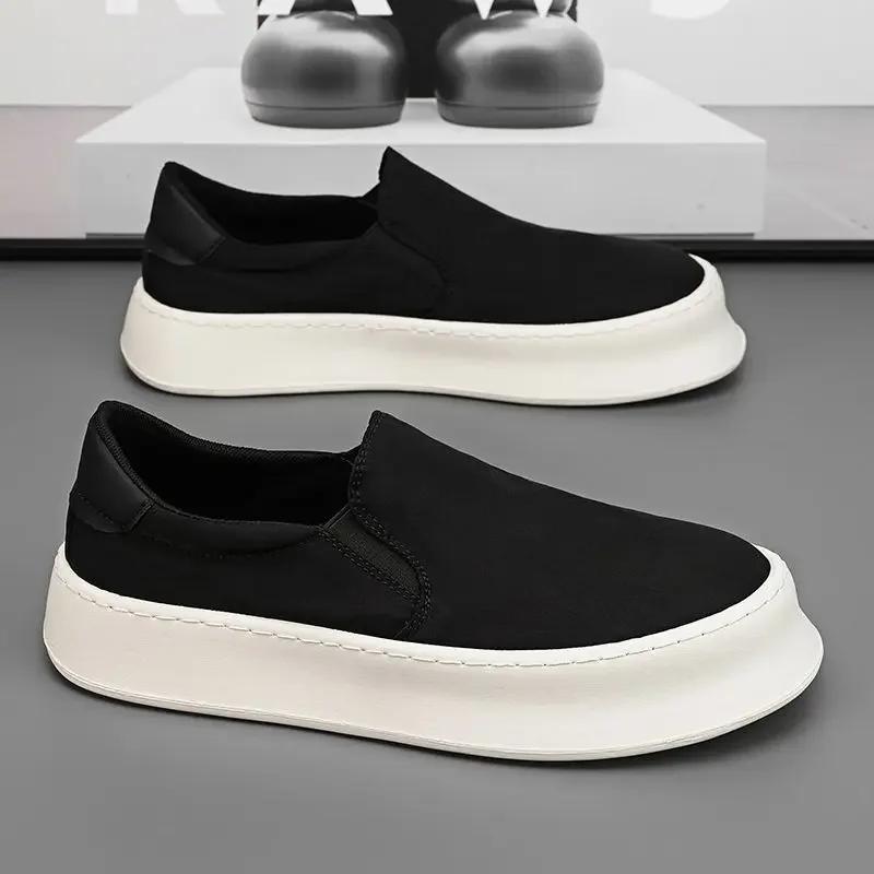 Новые летние кроссовки из парусины для мужчин, рабочая обувь, предложение, дизайнерские роскошные слипоны для взрослых, распродажа мужской вулканизированной обуви