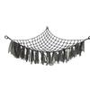 Colorful Mesh Triangular Doll Storage Net Bag - Nordic Lace Wall Hammock for Children's Room