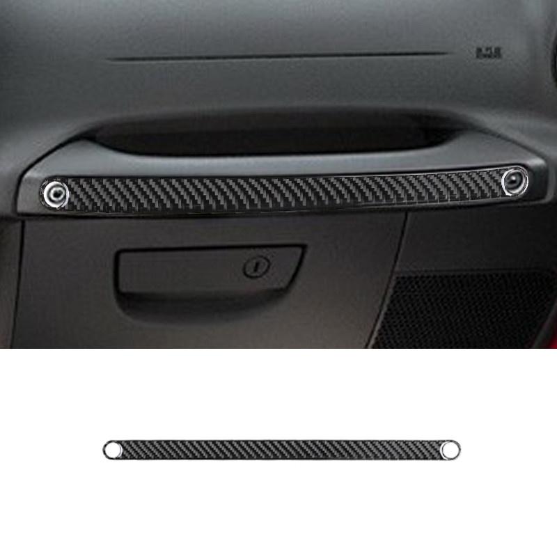 Аксессуары для салона автомобиля для Jeep Wrangler JK 2011 2012 2016 2014 2015 2016 2017 Черное декоративное углеродное волокно