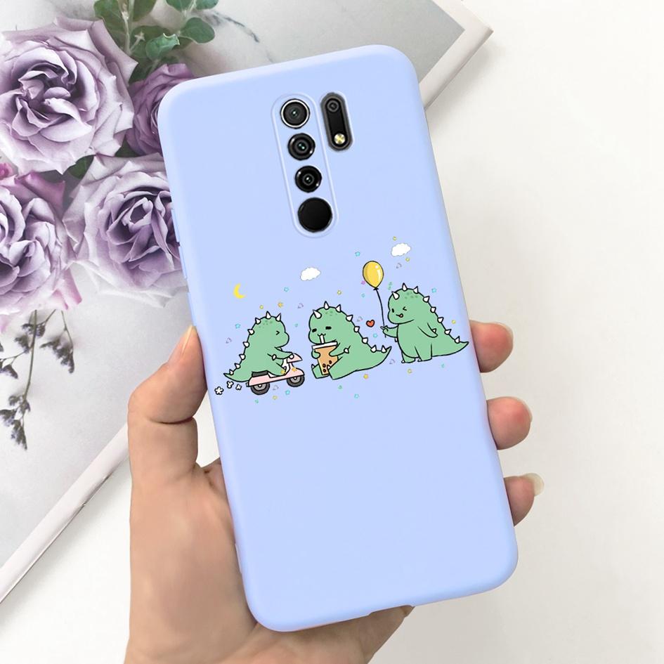 For Xiaomi Redmi 9 Case Redmi 9 Prime Protective Cover Cute Astronaut Cartoon Painted Soft Funda For Xiomi Redmi 9 9Prime Bumper