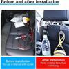 2pcsMultifunction Portable Rhinestone Car Seat Back Hook Headrest Storage Holder Hanging Bag Organizer Auto Interior Accessories