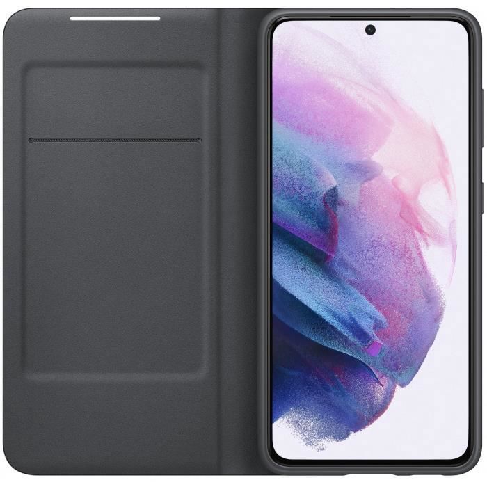 Smart Led View Cover S21 Noir