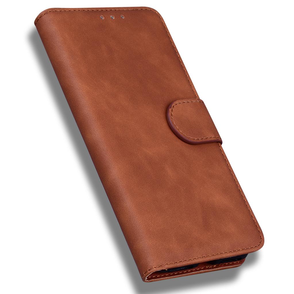For Samsung Galaxy A07 5G Case Solid Color Leather Wallet Phone Cover