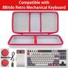 8Bitdo Mechanical Keyboard Storage Case English Layout Japanese Layout Game Keyboard Compatible with Dual Super Programmable Buttons (Case Only) -