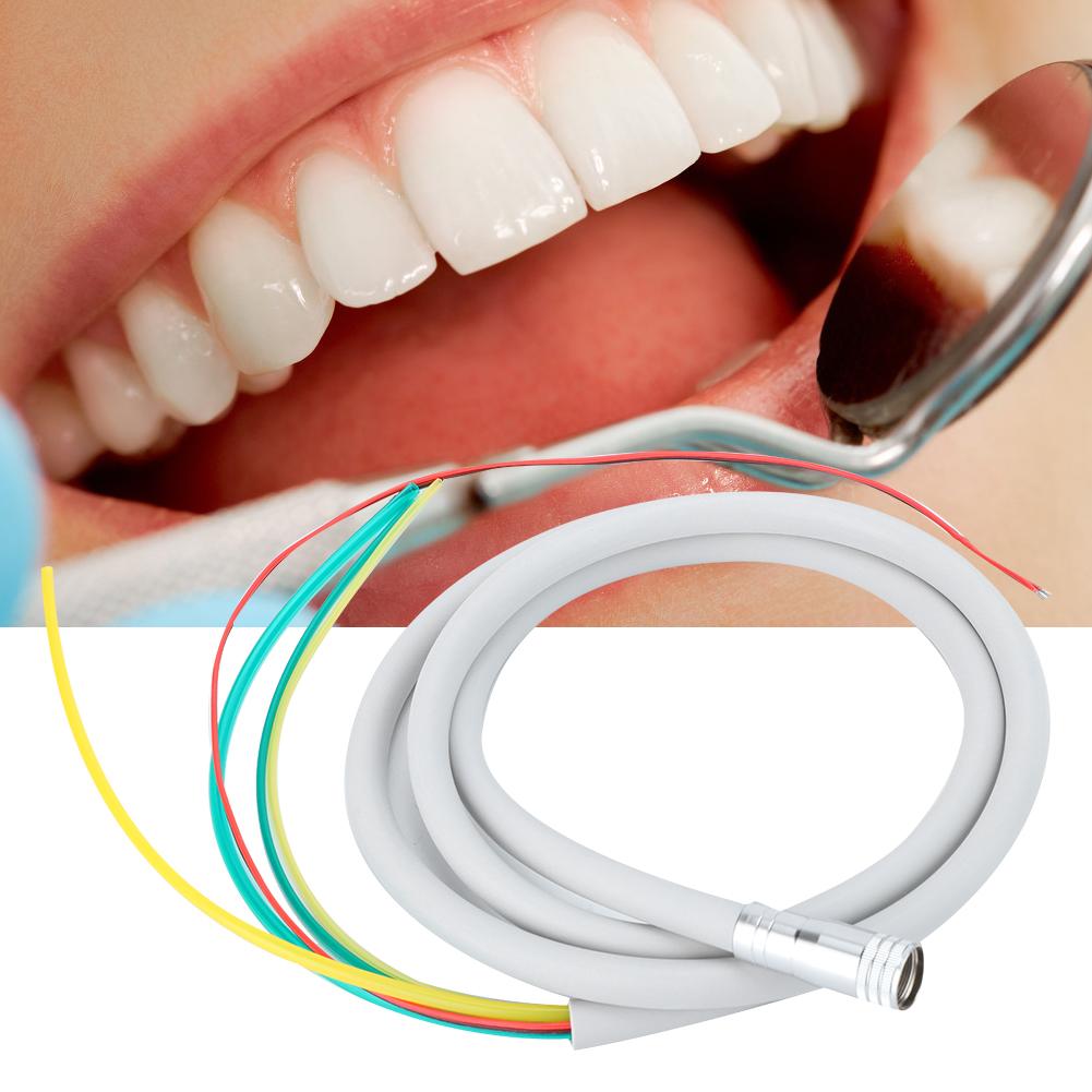 Стоматологический шланг с 6 отверстиями для высокоскоростного волоконно-оптического светодиодного наконечника, стоматологический аксессуар