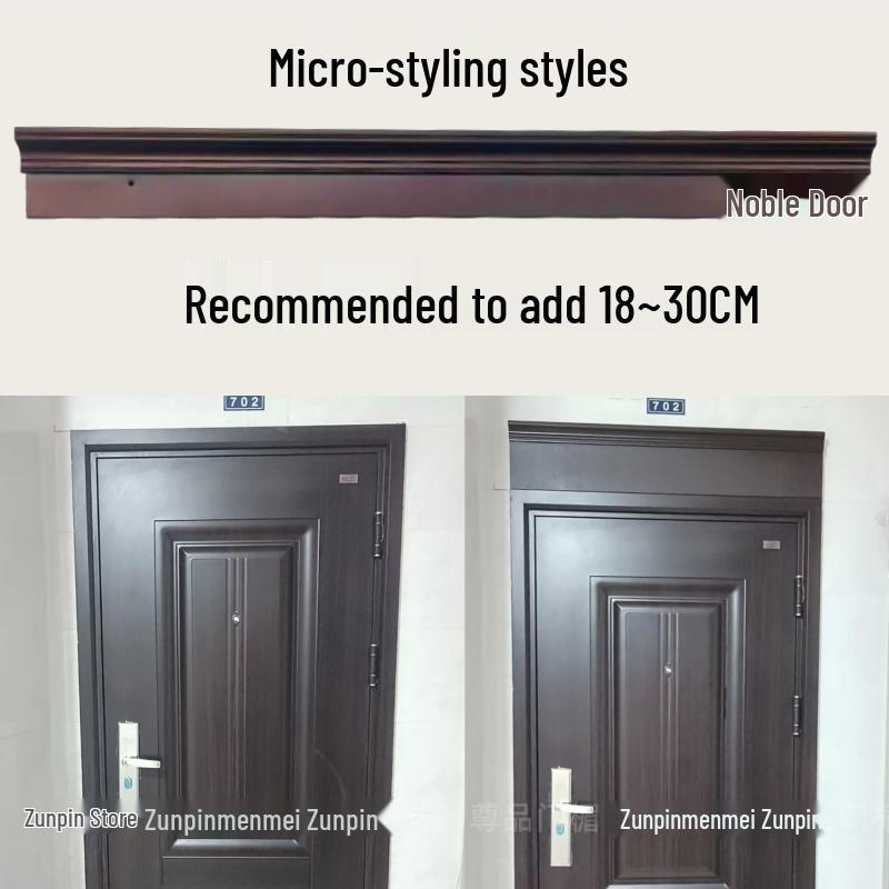 Наращивание перемычки Противовзломная входная дверь на заказ и украшение